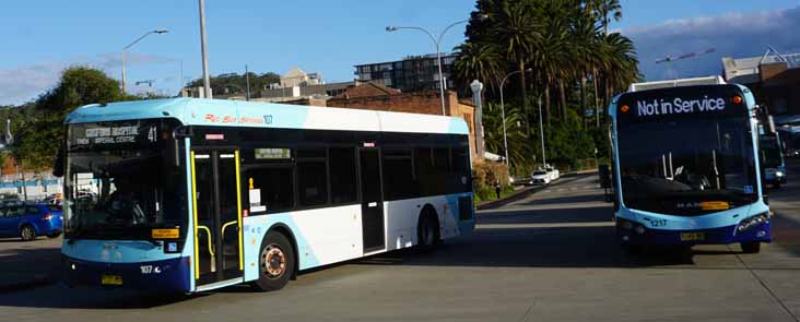 Red Bus BCI Citirider 107 & Busways MAN 19.320 Custom CB80 1217